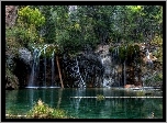 Jezioro, Las, Kaskada