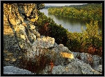 Rzeka, Las, Skały