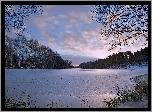 Jezioro, Lasy, Chmury