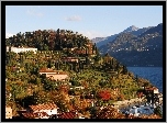 Lombardia, Góry, Jezioro, Como, Miasteczko, Jachty