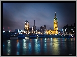 Anglia, Londyn, Westminster, Big Ben, Rzeka Tamiza