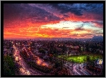 Los Angeles, USA, Noc, Droga, HDR