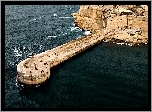 Malta, Morze, Domy, Latarnia, Morska