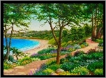 Droga, Morze, Plaża