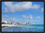 Morze, Plaża, Hotele, Miami