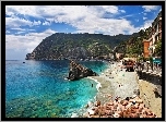Morze, Góry, Monterosso, Włochy