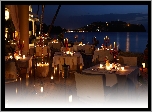 Restauracja, Morze, Noc