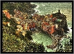 Morze, Wybrzeże, Amalfi, Vernazza, Włochy