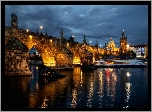 Most, Rzeka, Praga, Czechy