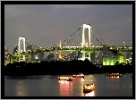 Most, Rainbow Bridge, Tokio, Japonia