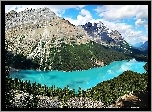 Kanada, Park Narodowy Banff, Góry Canadian Rockies, Jezioro Peyto Lake