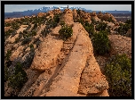 Skały, Park Narodowy Arches, La Sal Mountains, Stan Utah, Stany Zjednoczone