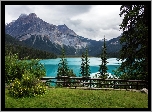 Kanada, Park Narodowy Yoho, Jezioro, Góry, Lasy