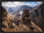 Park Narodowy Alania, Wąwóz, Góry, Osetia Północna, Rosja