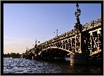 Petersburg, Newa, Most