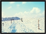 Zima, Śnieg, Chmury