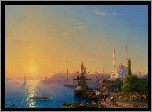 Obraz, Iwan Ajwazowski, Konstantynopol, Port