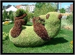 Rzeźba, Ogrodowa, Panda