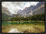 Góry Canadian Rockies, Góra Odaray Mountain, Jezioro OHara, Park Narodowy Yoho, Prowincja Kolumbia Brytyjska, Kanada