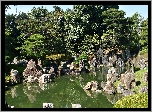 Park Pamięci, Staw, Kamienie, Hiroszima