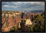 Park Narodowy Wielkiego Kanionu, Grand Canyon, Wielki Kanion Kolorado, Góry, Arizona, Stany Zjednoczone