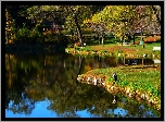 Park, Rzeka