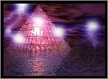 Pioruny, Piramida, 3D
