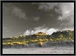 Plaża, Chmury