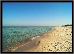 Plaża, Karwia, Piasek, Morze
