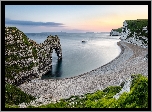 Anglia, Hrabstwo, Dorset, Morze, Wybrzeże Jurajskie, Plaża, Skały, Łuk, Durdle Door