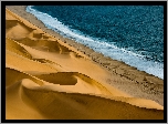 Brzeg, Plaża, Wydmy, Morze, Grafika