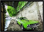 Plymouth, Barracuda, Rzeka, Drzewa