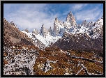 Ameryka Południowa, Patagonia, Góry, Szczyt Fitz Roy, Jesień