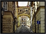 Praga, Uliczka, Domy, Zabytki