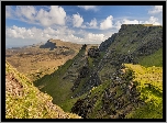 Skały, Góra, Wzgórza, Quiraing, Wyspa Skye, Szkocja