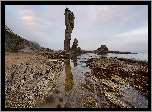 Morze Japońskie, Rezerwat, Lazovsky Nature Reserve, Brzeg, Skały, Kraj Nadmorski, Rosja