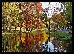 Park, Rzeczka, Jesien