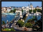 Rzeka, Most, Panorama Miasta, Budapeszt, Węgry