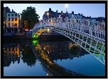 Rzeka, Domy, Most, Dublin, Irlandia