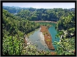 Rzeka, Sarine, Lasy, Fryburg, Szwajcaria