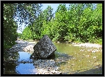 Lato, Rzeka, Kamienie