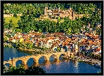 Rzeka, Most, Miasto, Zamek