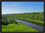 Niebo, Rzeka, Las
