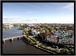 Rzeka, Most, Panorama, Miasta