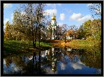 Park, Rzeka, Cerkiew