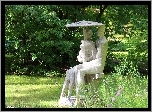 Rzeźba, Ogród, Botaniczny, Poznań