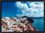 Panorama, Santorini, Grecja