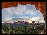 Skały, Łuk skalny, Park Narodowy Wielkiego Kanionu, Stan Arizona, Stany Zjednoczone