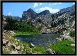 Góry, Skały, Jezioro