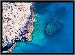 Skały, Błękitny, Ocean